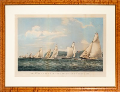 Lot 30 - Currier & Ives, publishers REGATTA OF THE NEW...