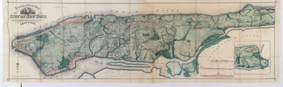 Lot 1033 - [NEW YORK] VIELE, EGBERT. The Topography and...