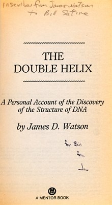 Lot 1123 - WATSON, JAMES D. The Double Helix: A Personal...