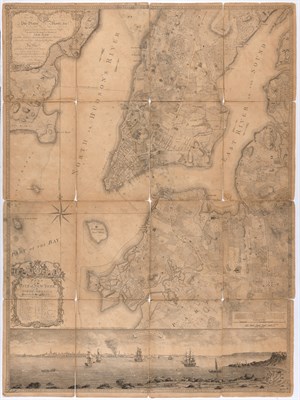 Lot 1032 - RATZER, BERNARD Plan of the City of New York...
