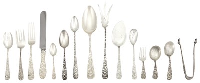 Lot 161 - Stieff Sterling Silver Rose Pattern Flatware...