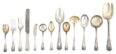Lot 207 - Tiffany & Co. Sterling Silver Winthrop Pattern...