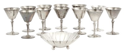 Lot 206 - Set of Twelve Tiffany & Co. Makers Sterling...
