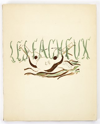 Lot 1087 - (BRAQUE, GEORGES AND JEAN COCTEAU) Les Facheux....