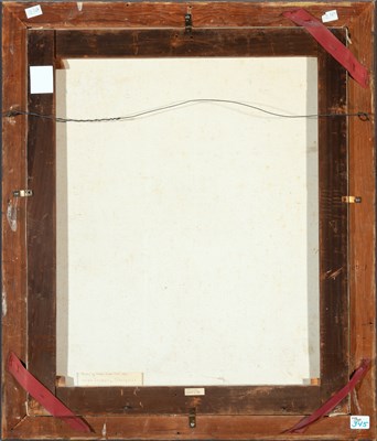Lot 46 - American School 19th century Portrait of...