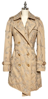 Lot 81 - CHER A Vintage Burberry Trench Coat with...