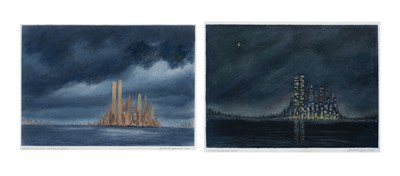 Lot 115 - Gerald Geerlings (1897-1998) SIREN ON THE SEA--...
