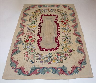 Lot 284 - American Hooked Carpet United States, early...