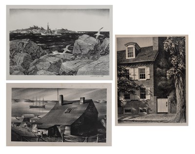 Lot 112 - Stow Wengenroth (1906-1978) SEA'S STRANGE CALM;...