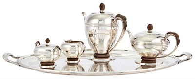 Lot 219 - William Spratling Sterling Silver Tea and...