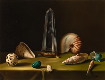 Lot 43 - Fernand Renard French, 1912-1990 Still life...