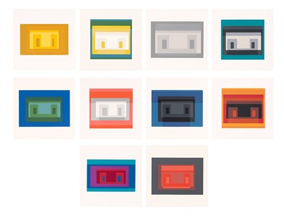 Lot 3 - Josef Albers (1888-1976) VARIANTS (DANILOWITZ...