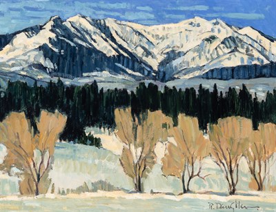 Lot 1135 - Robert A. Daughters American, 1929-2003 Winter...