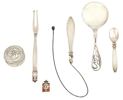 Lot 220 - Group of Georg Jensen Sterling Silver Articles...