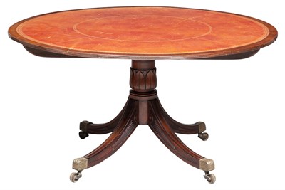 Lot 190 - Regency Mahogany Center Table Early 19th...