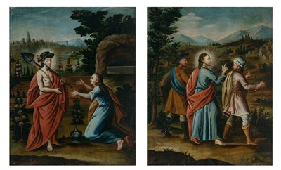 Lot 44 - European School 19th Century The Risen Christ...