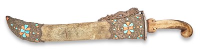 Lot 355 - Chinese or Mongolian Sword and Scabbard Qing...