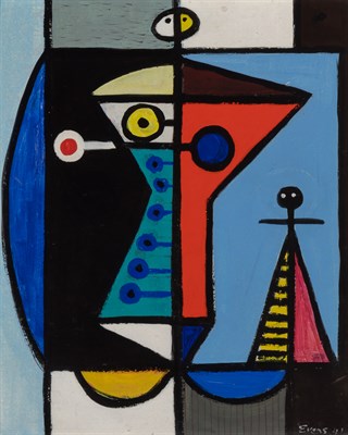 Lot 28 - Charles Evans American, 1907-1992 Figure...