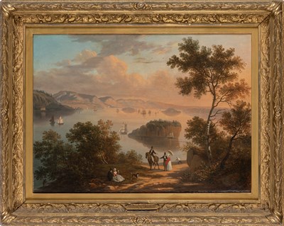 Lot 54 - Victor De Grailly French, 1804-1889 Eastport...