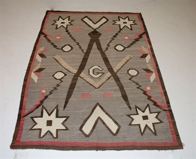 Lot 1295 - Navajo Rug Southwest United States, first...
