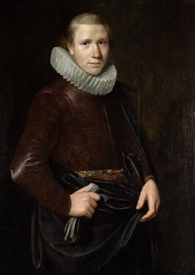 Lot 140 - Attributed to Willem van der Vliet Portrait of...