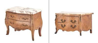 Lot 167 - Two Louis XV Style Metal Mounted Walnut or...