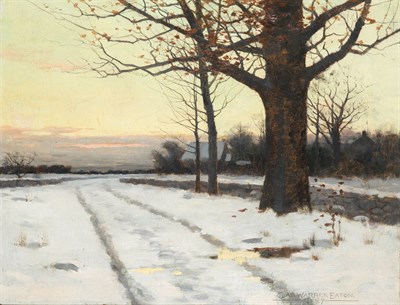 Lot 89 - Charles Warren Eaton American, 1857-1937 Snowy...