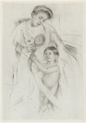 Lot 17 - Mary Stevenson Cassatt (1844-1926) LOOK INTO...