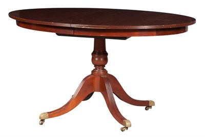 Lot 277 - Regency Style Mahogany Extension Dining Table...