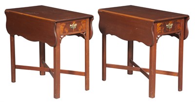 Lot 227 - Pair of Mahogany Pembroke Tables by Langston...