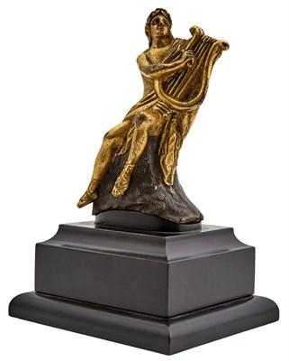 Lot 578 - Gilt Bronze Figure of Orpheus France, 17th...