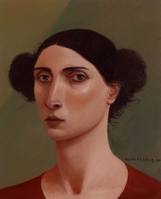 Lot 19 - Alan Feltus American, b. 1943 Untitled Head 1,...