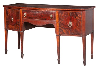 Lot 248 - George III Inlaid Mahogany Sideboard Last...