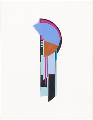 Lot 34 - Budd Hopkins American, 1931-2011 Study for...