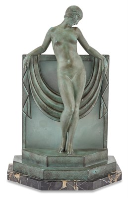 Lot 244 - Fayral (Pierre Le Faguays) Art Deco Style...