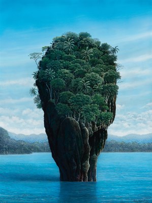 Lot 138 - Ruben Berland Cuban, b. 1955 Bahia de la Selva...