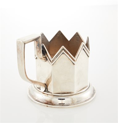 Lot 157 - Russian Silver Tea Glass Holder Stefan Wäkevä...