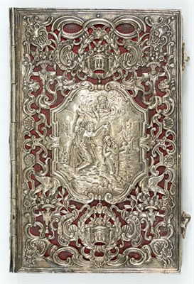Lot 255 - [SILVER BINDING] Silver prayer-book binding....
