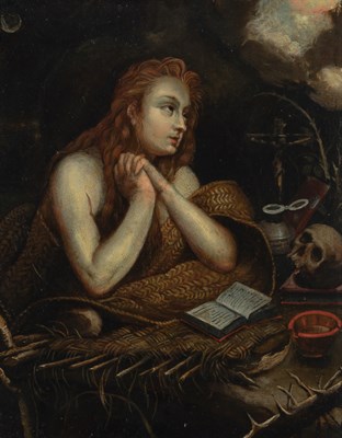 Lot 3 - Circle of Gerrit Dou The Penitent Magdalene...