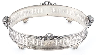Lot 202 - French Sterling Silver Jardiniere Andre Aucoc,...