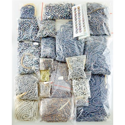 Lot 1258 - Group of Freshwater and Tahitian Cultured Pearls and Strands