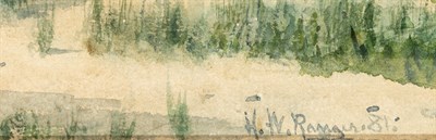 Lot 83 - Henry Ward Ranger American, 1858-1915 Old Boat...