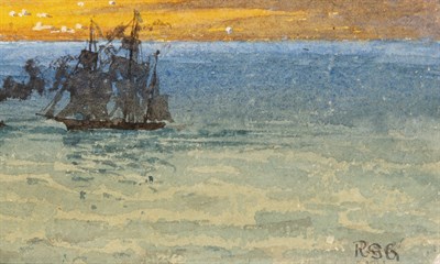 Lot 81 - Robert Swain Gifford American, 1840-1905 Mt....