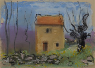 Lot 75 - Paul Resika American, b. 1928 House in...