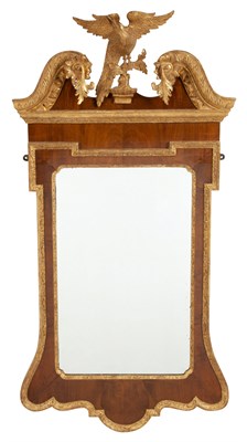 Lot 148 - George II Style Walnut and Parcel-Gilt Pier...