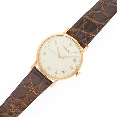 Lot 2342 - International Watch Co., Schaffhausen Gold Wristwatch