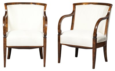 Lot 303 - Pair of Baltic Neoclassical Style...