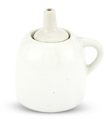 Lot 1102 - A Chinese White Glazed Porcelain Water Vessel...