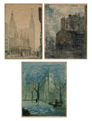 Lot 111 - Leon Dolice (1892-1960) FROM THE CORNER OF...