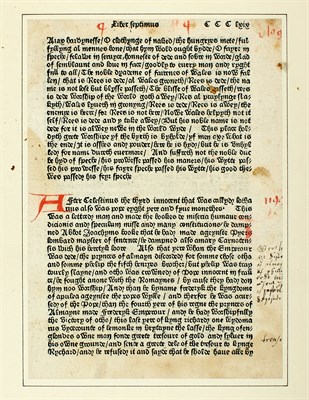 Lot 99 - HIGDEN, RANULF Polycronicon. [Westminster]:...